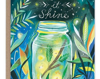 Let it Shine - Greeting Card