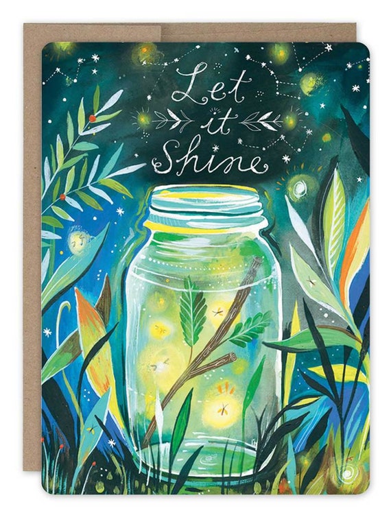 Let it Shine - Greeting Card