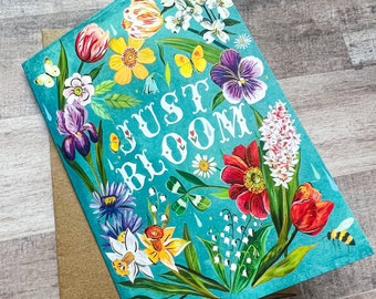 Just Bloom - Greeting Card