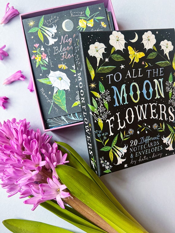 Notecards | To All The Moonflowers | Katie Daisy