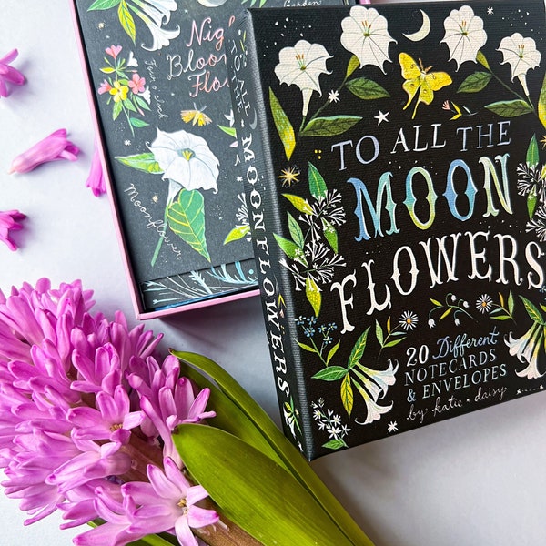 Notecards | To All The Moonflowers | Katie Daisy