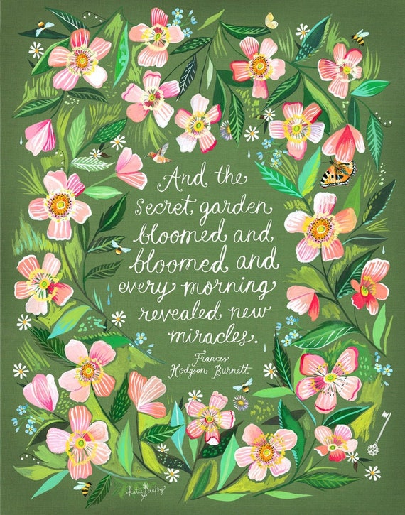 Secret Garden Art Print