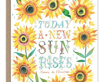 Sun Rises - Greeting Card