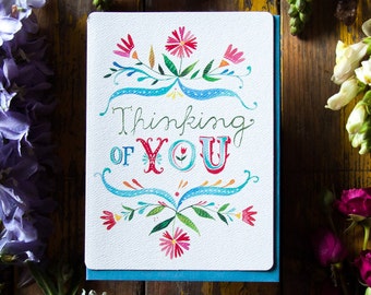 Thinking of You - Greeting Card