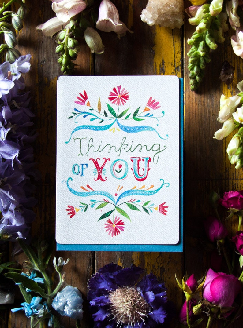 Thinking of You Greeting Card image 1