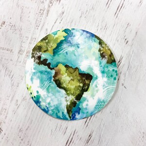 Earth Matte Sticker image 2