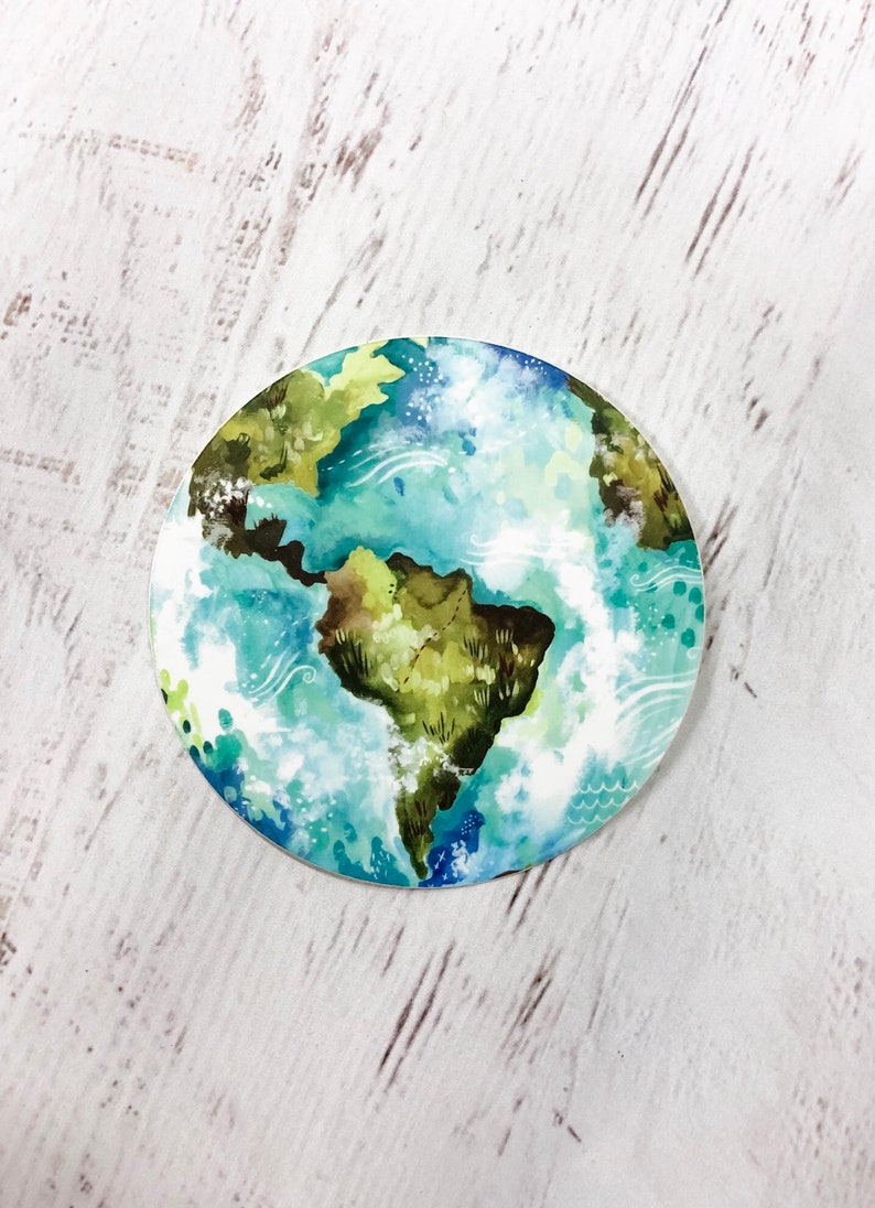 Earth Matte Sticker image 2