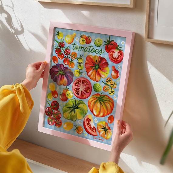 Tomatoes Art Print  | 8x10 and 11x14