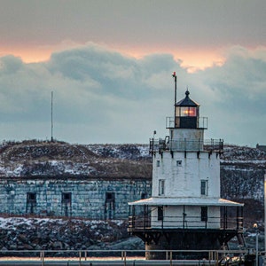 Spring Point Ledge Lighthouse, Coastal Maine.    Maine Nature and Landscape Photographer Artist
