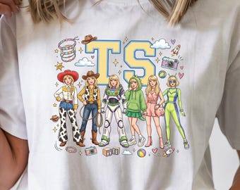 Vintage Tay Story Comfort Colors Shirt, Toy Story 5 Shirt, TS, WDW Disneyland Family Vacation 2026 Trip, Disney Pixar Fest, Jessie Shirt