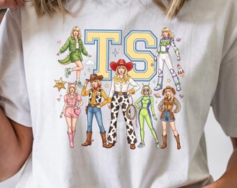 Vintage Tay Story Comfort Colors Shirt, Toy Story 5 Shirt, TS, WDW Disneyland Family Vacation 2026 Trip, Disney Pixar Fest, Jessie Shirt