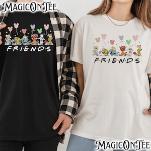 Friends Zootopia Shirt, Judy Hopps Shirt, Nick Wilde Shirt, Retro Zootropolis Disney Tee, WDW Family 2025 Trip Tee