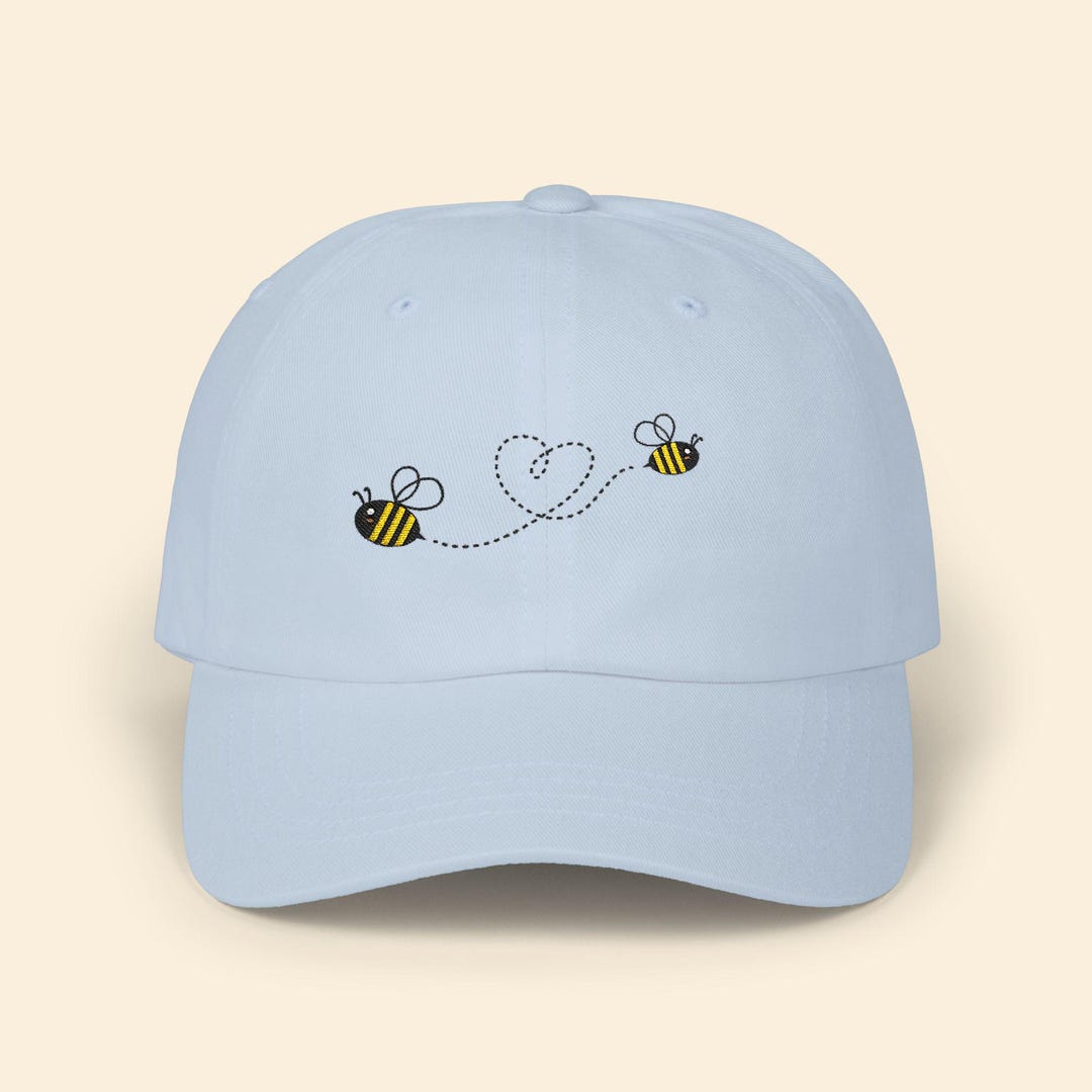 Embroidered Beekeeper Hat, Bumble Bee Hat, Gift for Beekeepers, Save ...