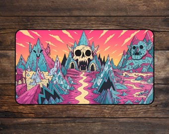 Mountain Goblin Storm Magic the Gathering MTG Playmat Funny TCG Commander, Deskmat & Mousepad With Zones