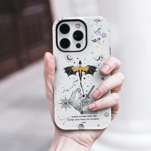 Benutzerdefinierte Bookish Phone Case Dragon Book Lieblingssatz Celestial Bücherregal Phone Case Book Geschenke Merch Google Pixel 9 8 7 6 pro case Bild 4