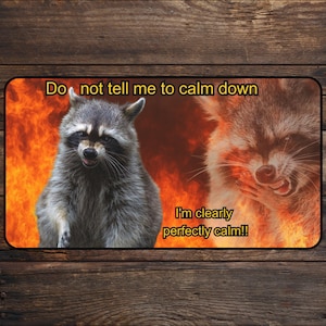 Tapete de juego Meme Raccoon TCG para fans de MTG. Tapete de escritorio Bold Raccoon Anime para juegos de cartas mágicas/alfombrilla de ratón personalizada, DnD, accesorios de MTG.