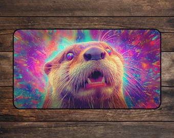 MTG Playmate Otter Vision • Anime Mousepad • Schreibtischmatte • Minimalistische Bereiche
