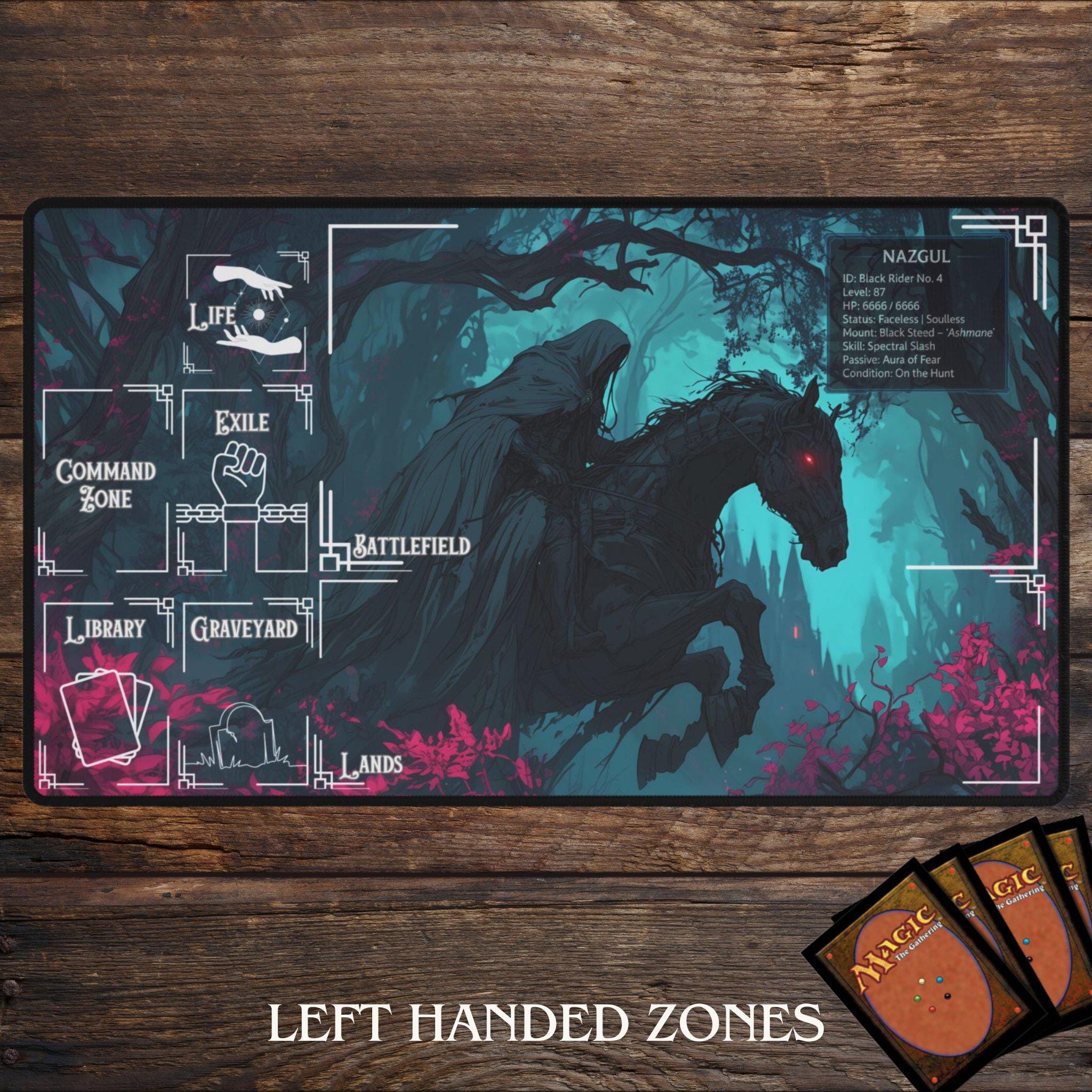 Tapete de juego Nazgûl Anime MTG / Tapete de escritorio y alfombrilla de  ratón para juegos de mesa y ratón de fantasía oscura TCG - Etsy México, image size:2048x2048