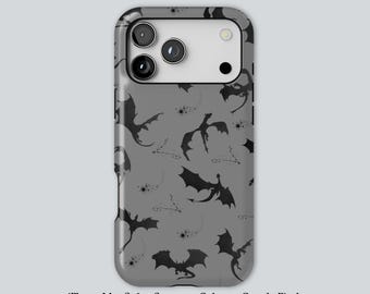 Dragon Phone Case • Dark Academia Gothic Book Lover Gift