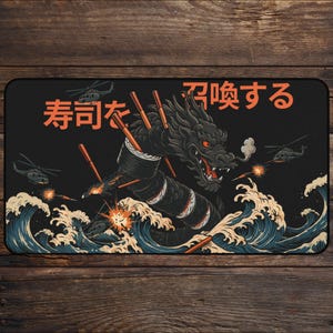 Sushi Dragon MTG Playmat Vintage TCG Plamate Deskmat & Mousepad