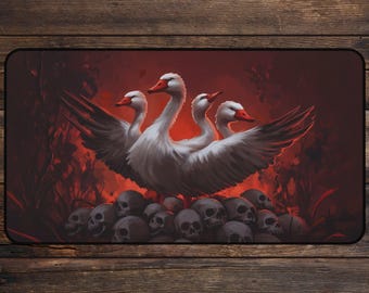 King of Chaos  MTG Playmat  Silly Goose TCG Playmate Funny Mousepad & Deskmat with Zones