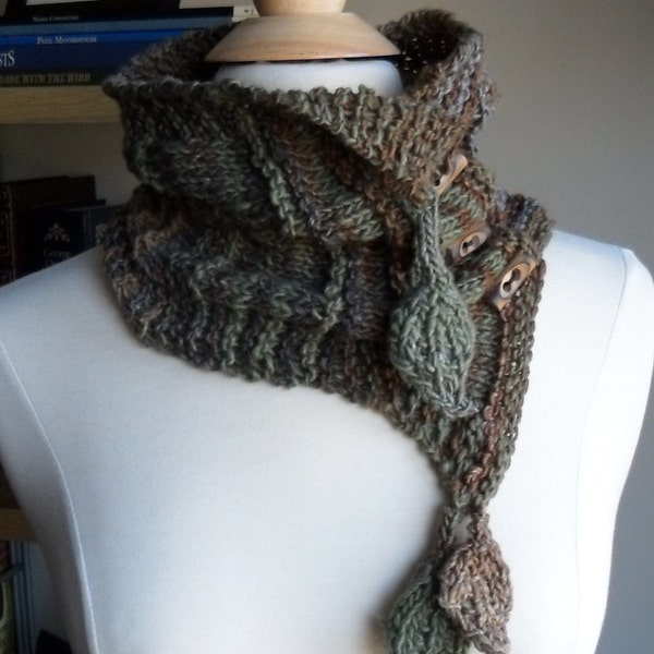Woodland Elf Couture Cowl