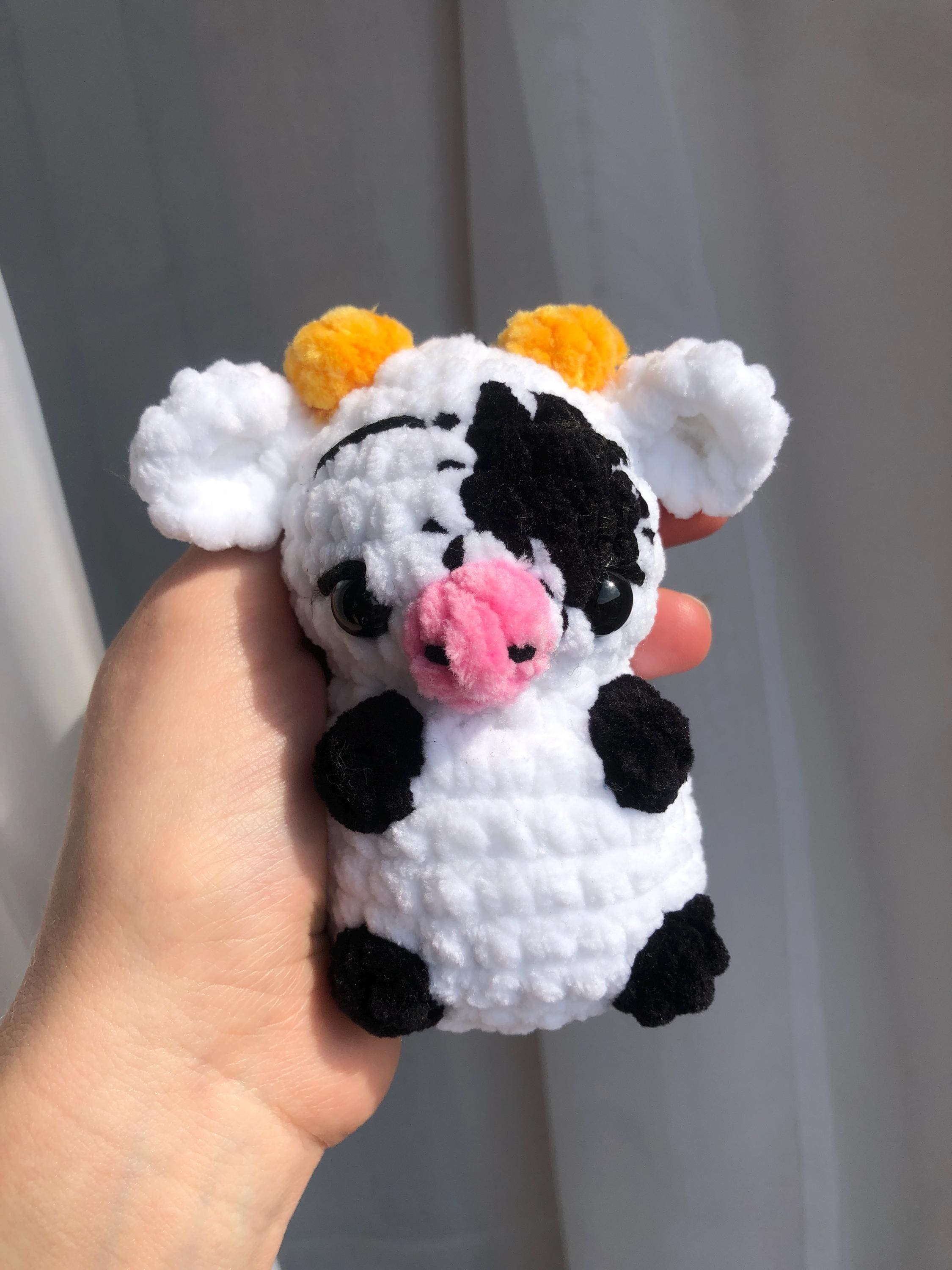 Farm Tiny Chubbies Crochet PATTERN | Pig, Goat, Cow | PDF ENG - Etsy