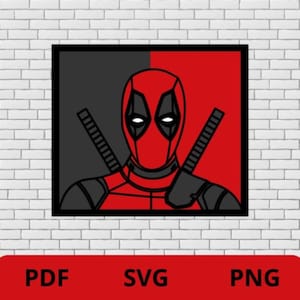 Sword Guy Layered design, scarred hero SVG, Mandala hero, Quadro 3d cartoon, taglio laser multistrato, taglio su carta, special gift