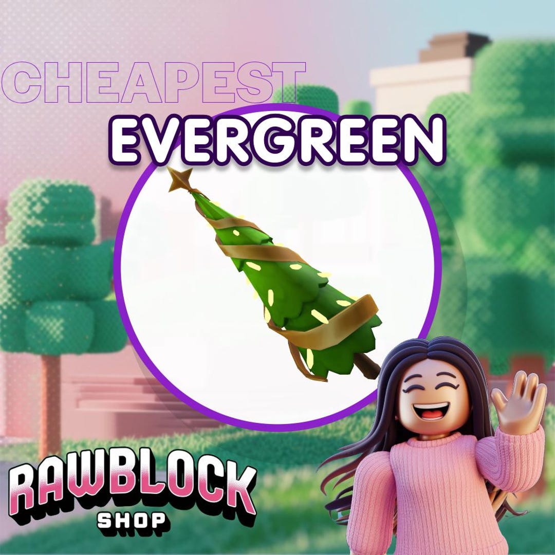 Evergreen Murder Mystery 2 MM2 ROBLOX Etsy