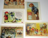 5 (1989) Postcards - Reproductions of Early 1900 Trade Cards