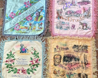 ONE Souvenir Pillow Case from  Napoleon, N. D.