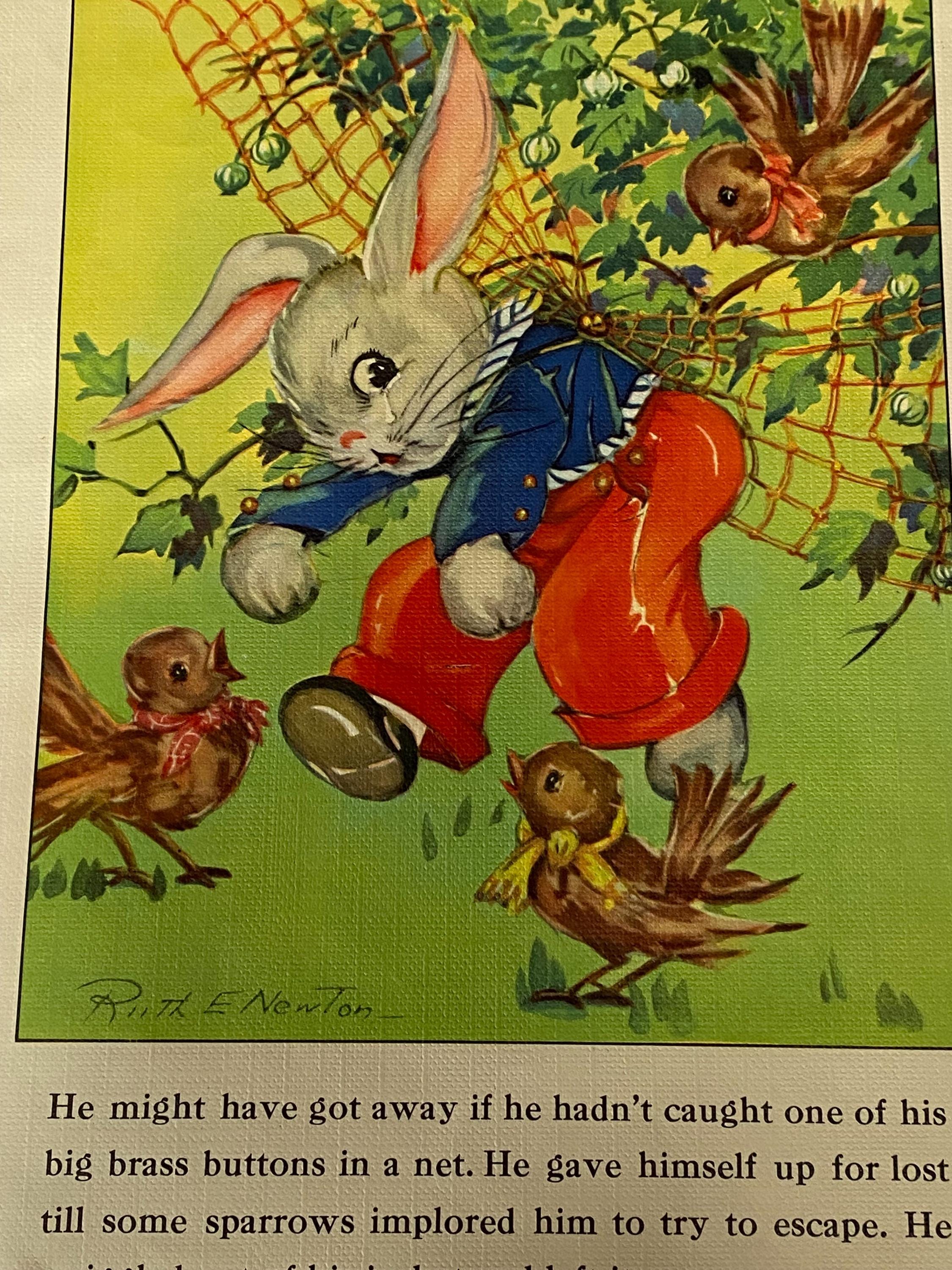 Vintage (1947) Children's Picture Book - Peter Rabbit, Illustrated by ...