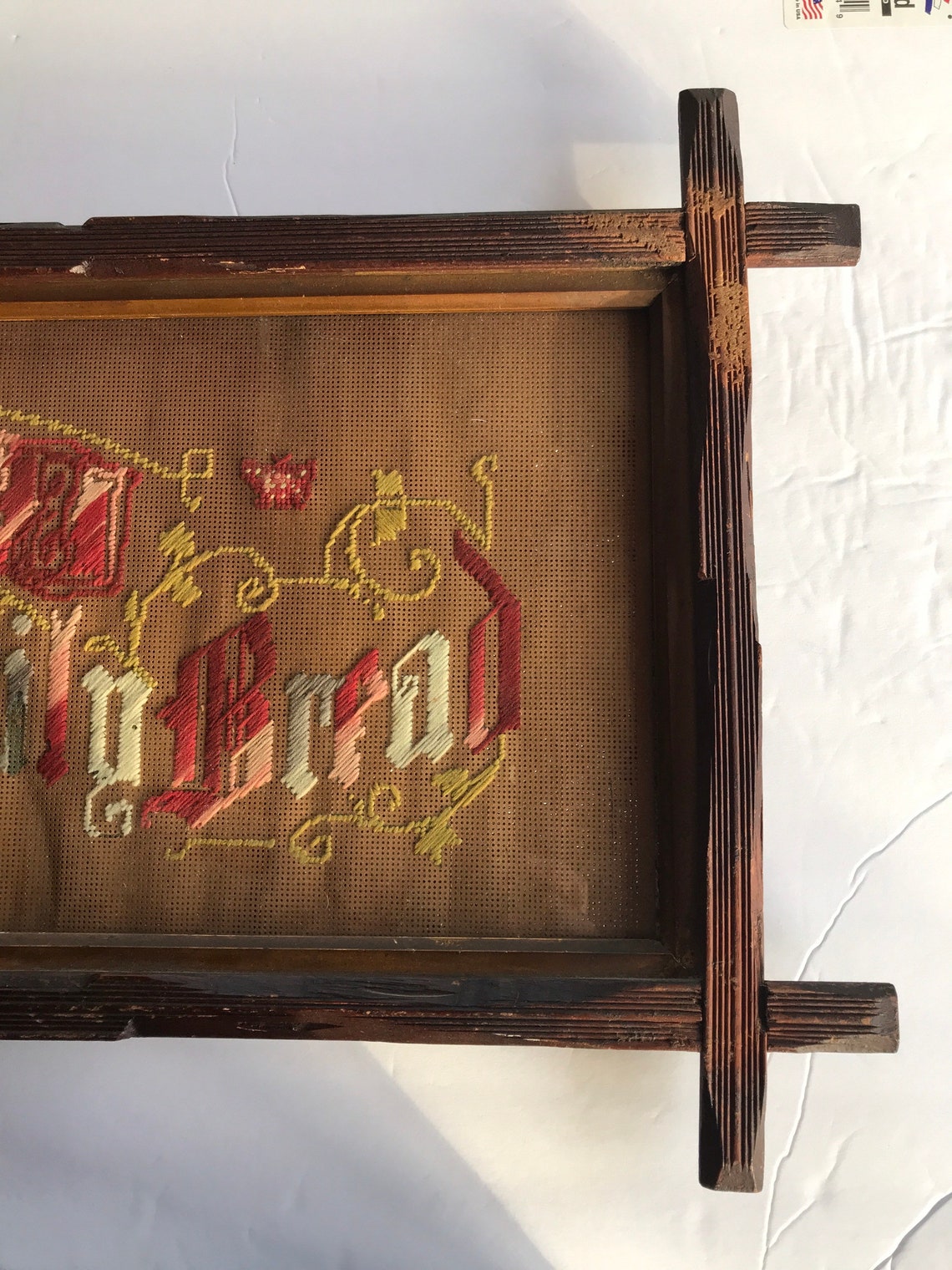 Antique Victorian Perforated Paper Embroidery Needlework in Etsy