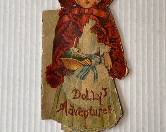 Antique (1890s) McLoughlin Bros. Shape Book - Dolly’s Adventures