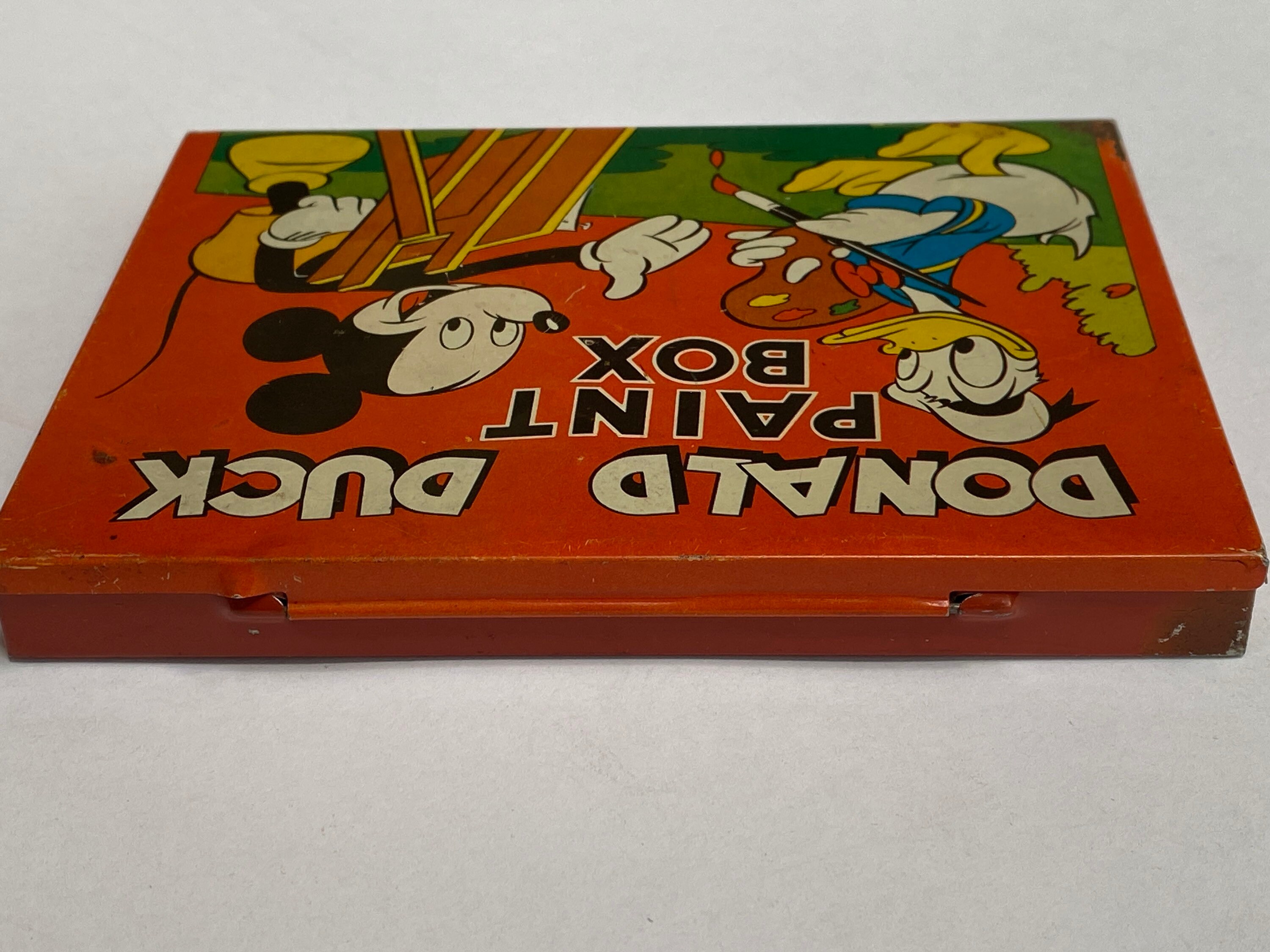 ♥ WALT DISNEY'S Mickey Mouse PAINT BOX ♥ Vintage Mickey Mouse Paint Box 1928–1978 – Disney 50th