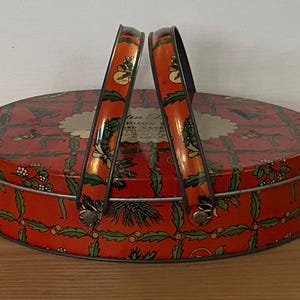 Vintage Christmas Candy Tin - Madison Mixed Hard Candy, Brandle and Smith