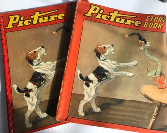 Vintage (1943) Children's Book - Picture Story Book - 4