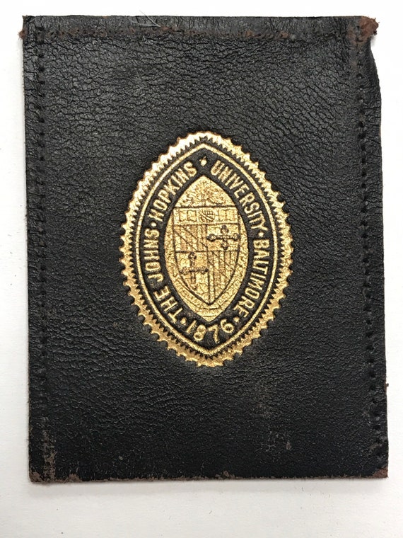 ONE Antique Tobacco Leather - College Seals - Alfred University, Johns  Hopkins, University of Miami