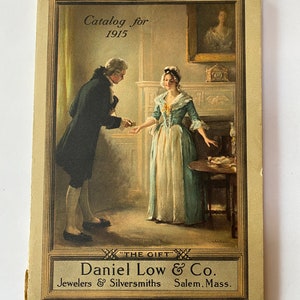 Antique Jewelers and Silversmiths Catalogue - Year Book 1915 Daniel Low & Co, Salem, Mass