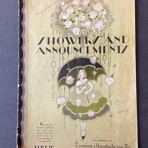 VINTAGE ANTIQUE DENNISON MANUFACTURING 1925 SEALING WAX CRAFT BOOK, NEW