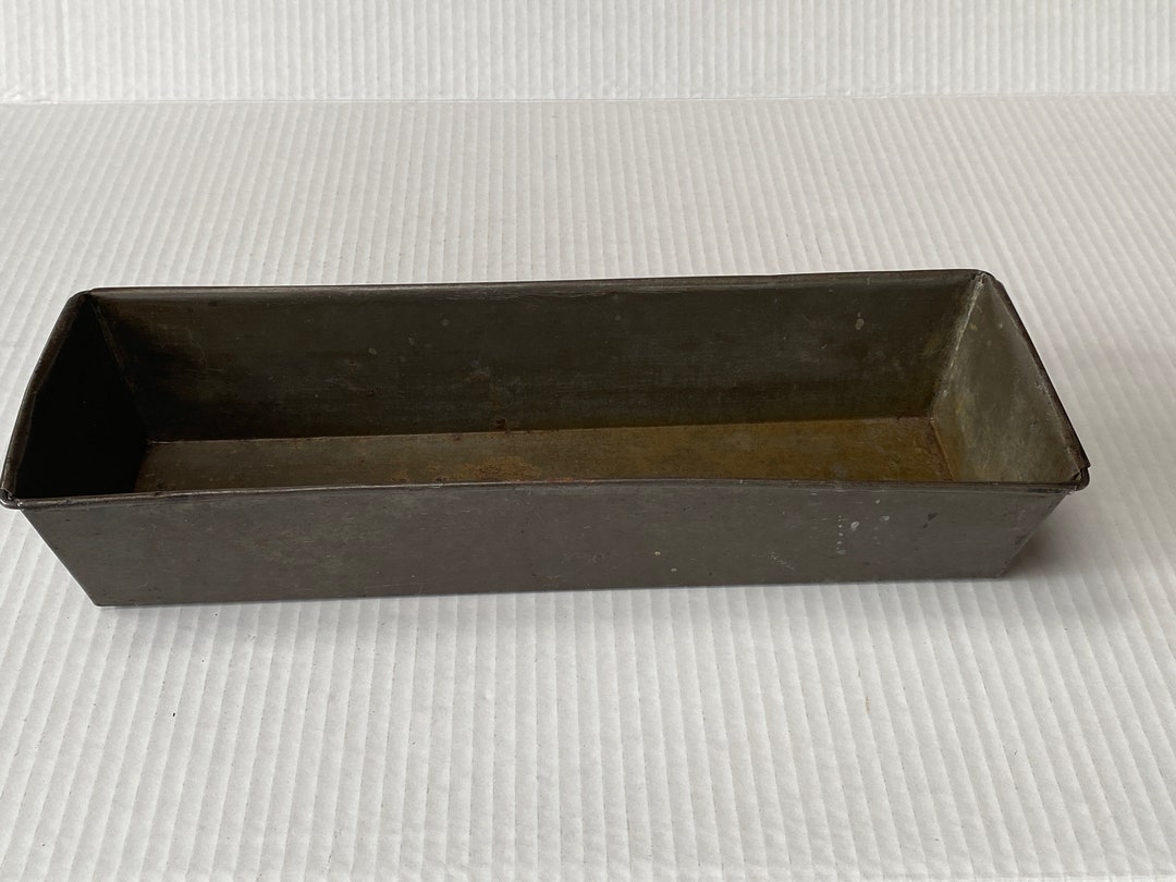 Pattern Long Pan Vintage Long Baking Bread Pan for Repurposing - Etsy