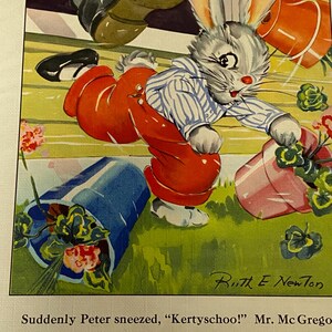 Vintage (1947) Children's Picture Book - Peter Rabbit, Illustrated by ...