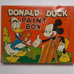 Mickey Paint Box - Etsy