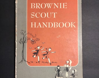 Vintage (1957) Brownie Scout Handbook