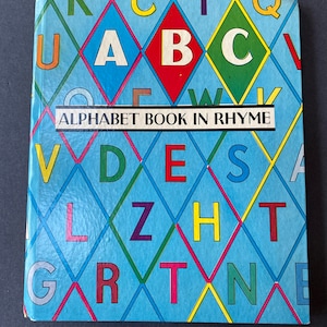 Vintage (1941) ABC Alphabet Book in Rhyme, McLoughlin Bris.