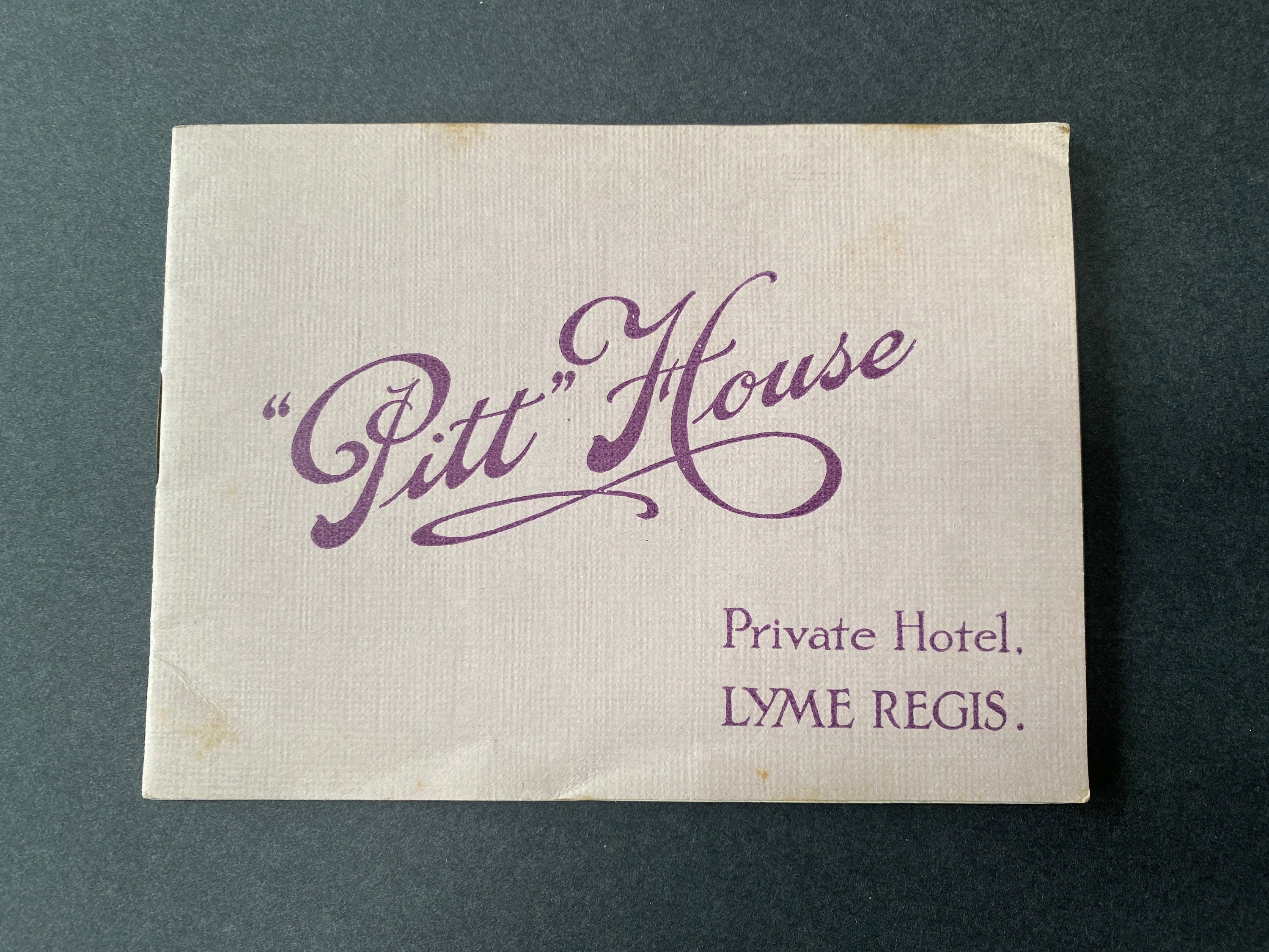 Vintage Hotel Pamphlet - Etsy