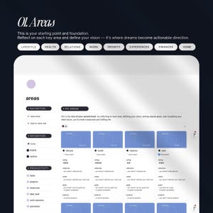 Second Brain Notion Template 2026: Productivity Planner, ADHD Digital Planner, PARA Method