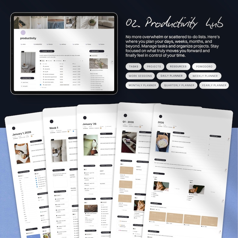 Life Planner Notion Template 2026: The Ultimate All-In-One Aesthetic Life Dashboard