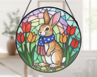 ウェッブ ステンドグラス Rabbitトロント・ステンドグラス社イースターバニー ウェッブ ステンドグラス Rabbitトロント・ステンドグラス社イースター