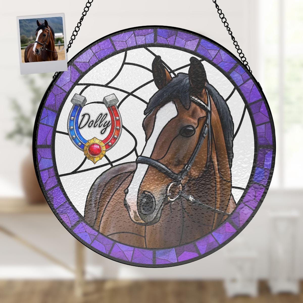 Glass Horse Rosette - Etsy